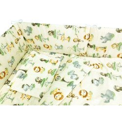 Lenjerie patut bebe cu 5 piese maimute