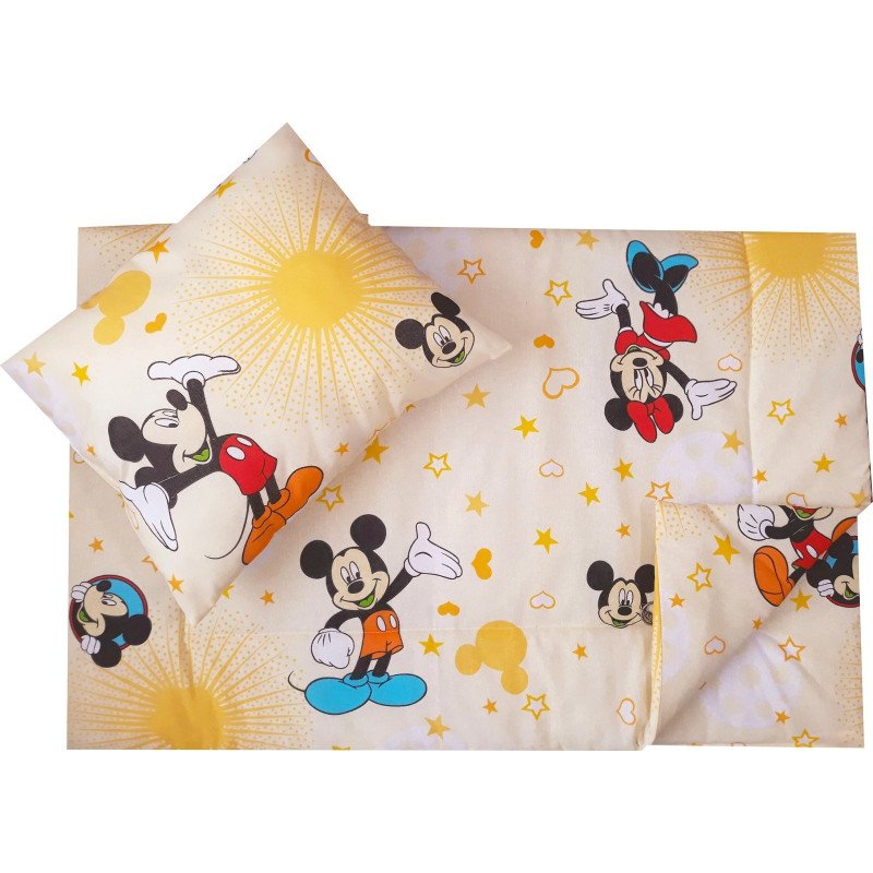 Fata de perna si plapuma din bumbac catelusii salvatori 100x135cm, 40x50 cm