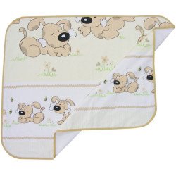 Paturica din bumbac catelusi